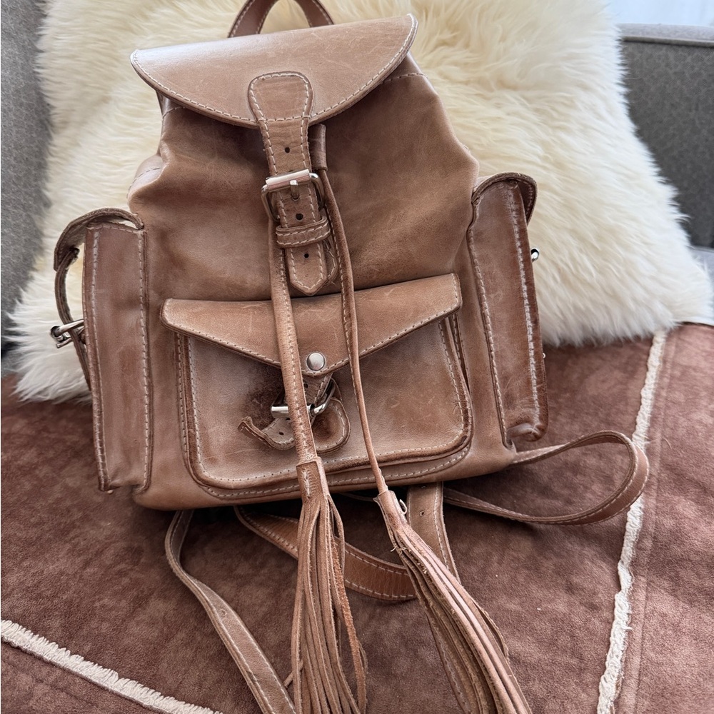 Freebird by Steven Brown Leather Backpack